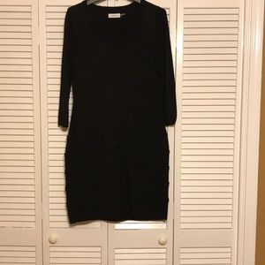 Calvin Klein black Sweater dress